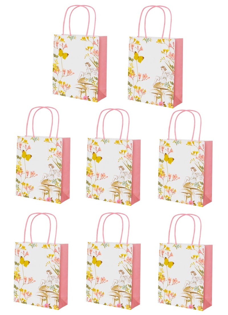 Talking Tables Truly Fairy Paper Treat Bags With Handles (8 Pack), Multicolor - Image 2